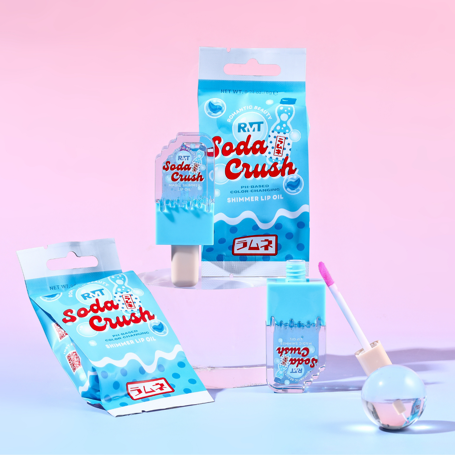 Soda Crush - Shimmer Color-Changing Lip Oil